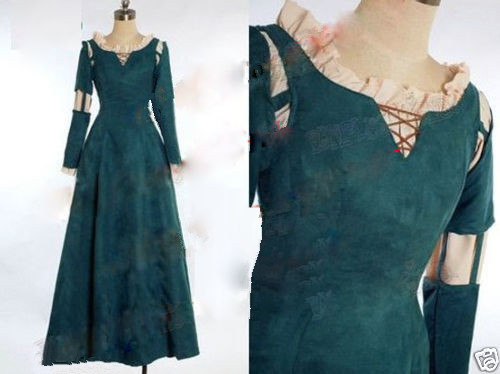 Princess merida dress - merida, brave