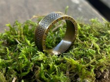 BAGUE COULEUR BRONZE RUNE