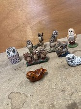 (n3)  LOT DE 10 CHOUETTES /