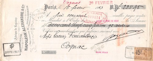 1923 fanrique registres - 1923, de