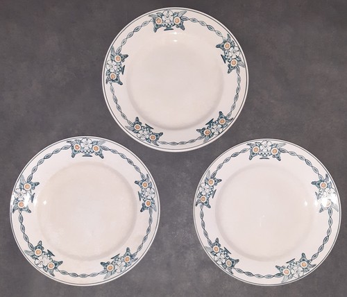 Lot 383 assiettes plates - 383, -3
