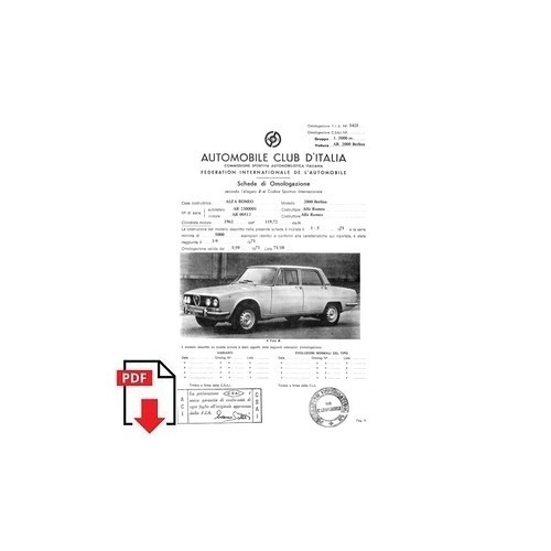 1971 alfa romeo 2000 berlina - 1971,