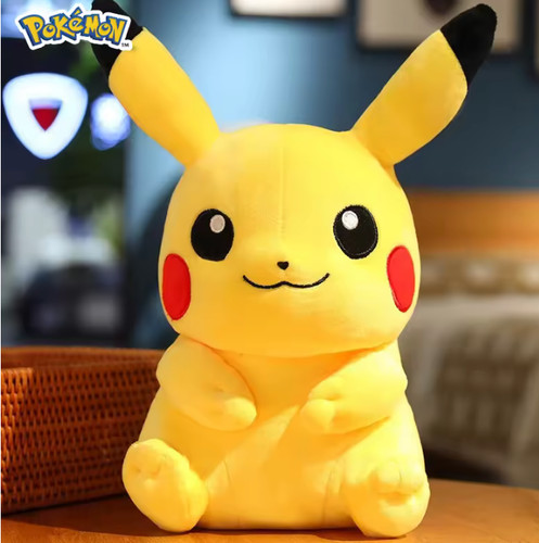 Belle peluche pikachu jaune - peluche,