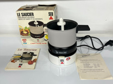 LE SAUCIER Électrique SEB 1 litre +  livret De Recettes comme neuf servi 2 fois
