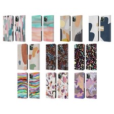 OFFICIEL NINOLA ABSTRAITE 2 ÉTUI COQUE EN CUIR POUR APPLE iPHONE TÉLÉPHONES