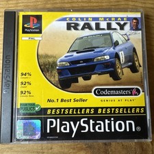 Colin McRAE Rally Sony PlayStation PS1 PAL FR Testé Complet Bestsellers Édition