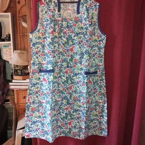 Charme rétro robe blouse - charme,