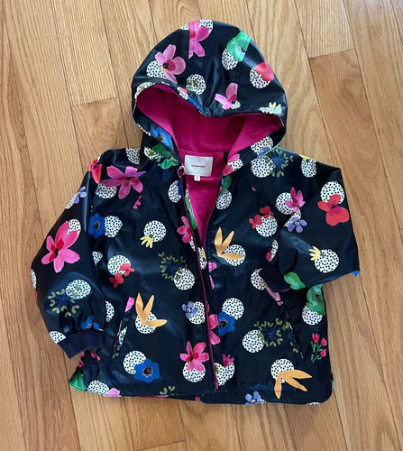 Catimini girl floral - floral, lined