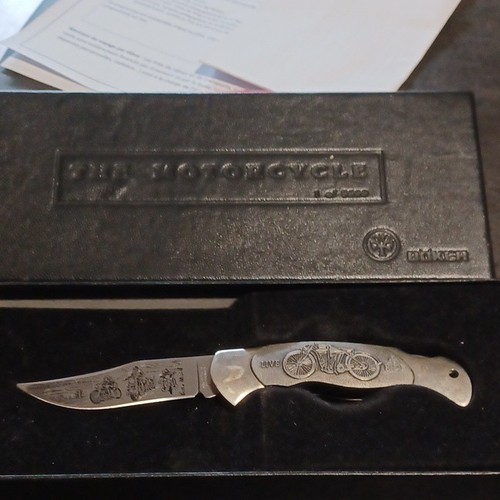 Couteau rare boker moto usa - couteau,