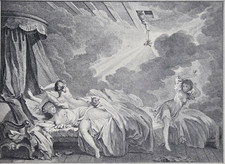 Gravure CURIOSA, 1913 : LES