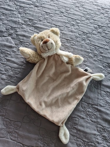 Doudou plat mouchoir ours - doudou,