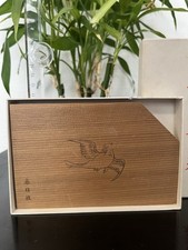 Ema Japon Kasuga Taisha Nara Plaquette Votive Suzume Moineau Boite  