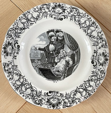 Ancienne Assiette parlante