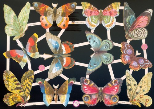 Victorian style die cut paper - style,