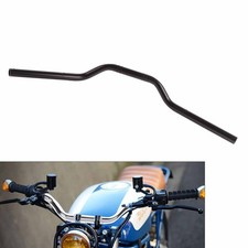 22mm Steel Motorcycle Tracker Handlebar Drag Bar Replacement Part（Black）