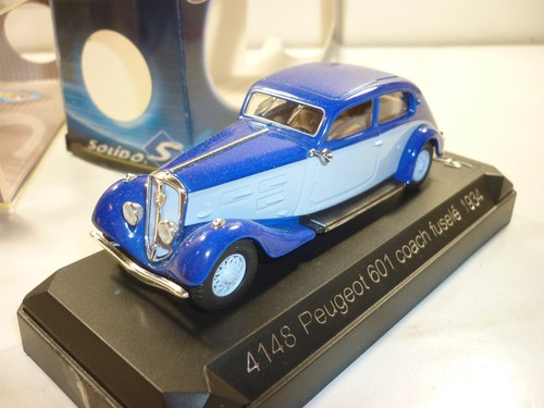 Solido peugeot 601 coach - 1/43,