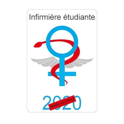Caducée infirmière