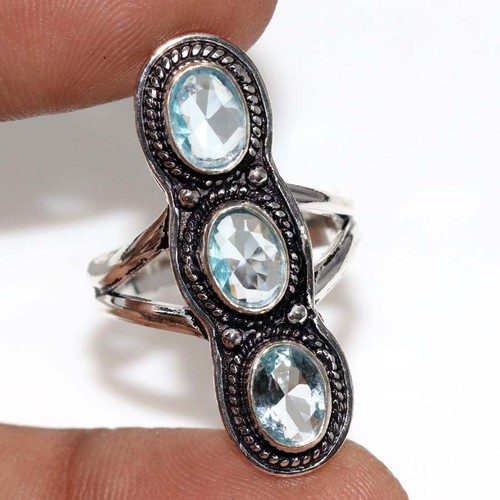 Bague plaqué argent - plaqué, en