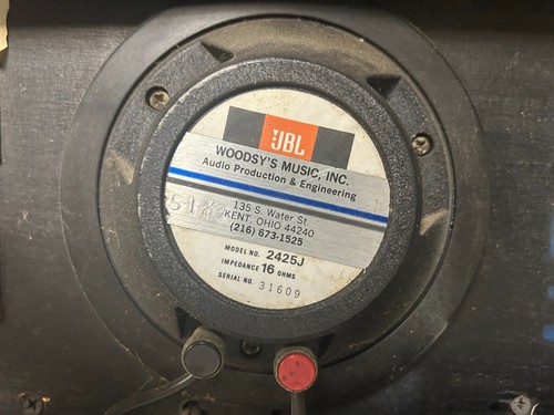 Jbl 2425j driver 16ohm and - jbl,