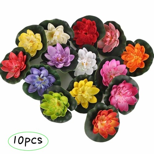 10cm artificiel lotus eau lis - 10cm,