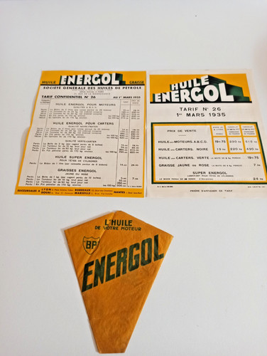 Huile energol graisse - huile,