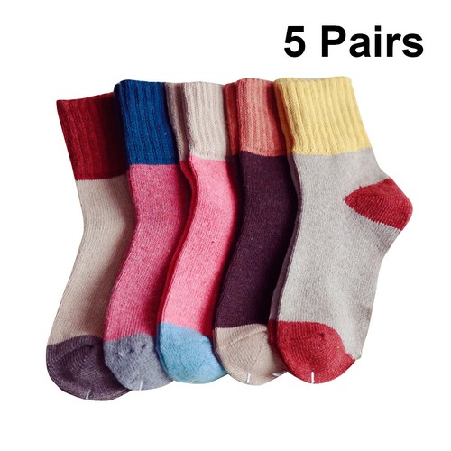 Paires chaussettes hautes - 5, de