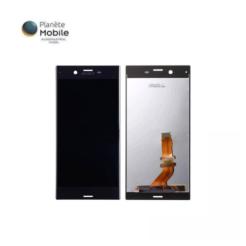 Ecran lcd vitre tactile noir - tactile,