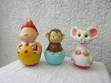 Lot des trois jouets basculant