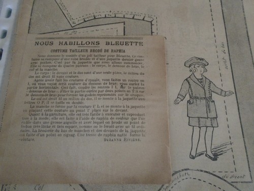 Patron original poupee - original,