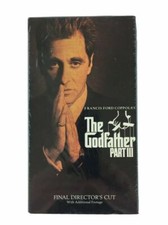 The Godfather Part III 3 VHS