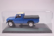 LE6997 SOLIDO 1/43 Voiture Land Rover Defender pick up baché bleu