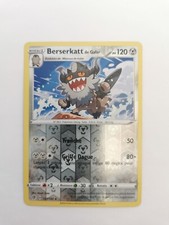 Carte Pokémon Berserkatt De Galar 127/192 PV 120 Holo reverse Clash Des Rebelles
