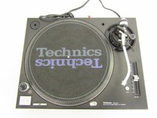Platine vinyle DJ Technics SL-1200MK5 noire à entraînement direct fonctionnelle