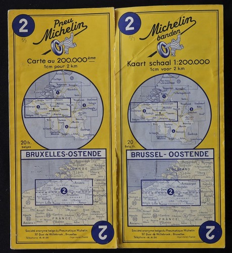 Carte michelin belgique - michelin, 2