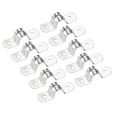 Collier  U serrage conduits Sangle selle Tuyau Clip Acier inoxydable M10 10Pcs