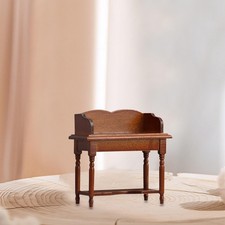 1/12 Bureau en bois pour mini