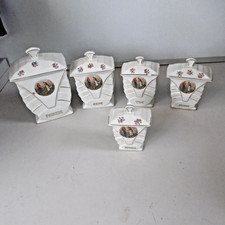 serie de 5 pots de cheminee en