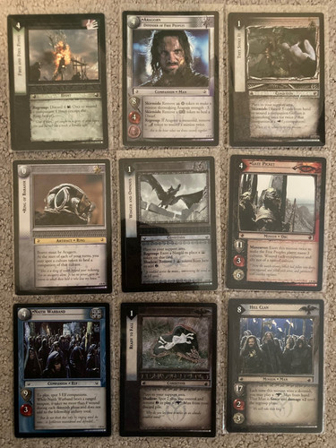 Lotr tcg rare card - lot:, 9