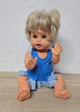 Poupée Zapf Babydoll Doll 43 cm yeux dormeurs vintage