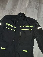 blouson moto homme  taille  XL  couleur  noir vert fluo  marque ixon 