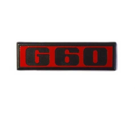 Sigle adhésif g60 - adhésif, noir