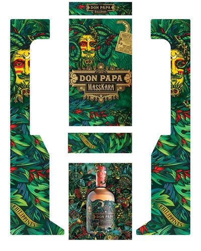 Stickers dartcab rhum don papa - stickers,