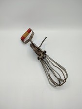 Ancien fouet de cuisine, Batteur à main, Vintage, Années 50