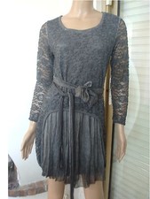 Robe tunique voile - tunique, dentelle