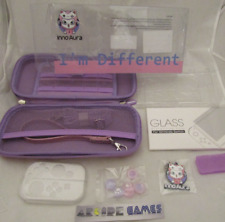 LOT KIT ACCESSOIRES HOUSSE PROTECTION ECRAN POUR NINTENDO SWITCH LITE - NEUF