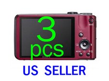 3pcs Clear LCD Screen Protector Cover Guard Shield For Sony CyberShot DSC-HX7V
