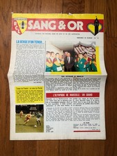 Programme SANG & OR N°14  )) RC LENS V OM MARSEILLE - Saison 1988-1989