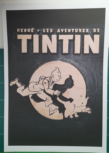 Tintin noir blanc - tintin,