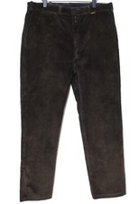 French 1970s Brown Corduroy Work Chore Pants LE LABOUREUR W39 Made in France