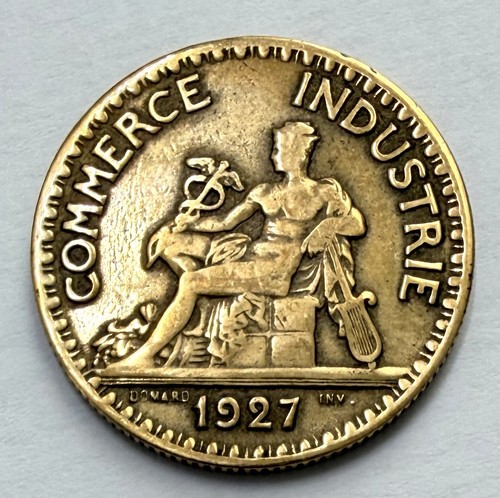 Pièce francs 1927 - 2, france